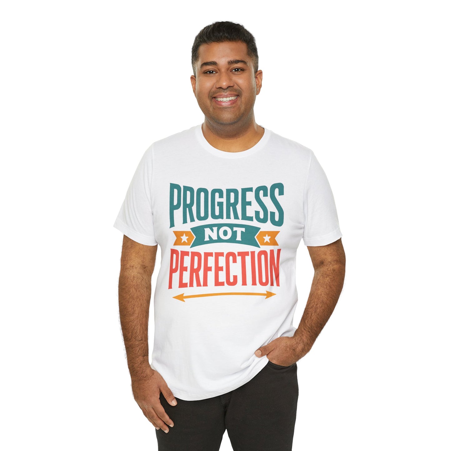 Progress Not Perfection Tee (Color)
