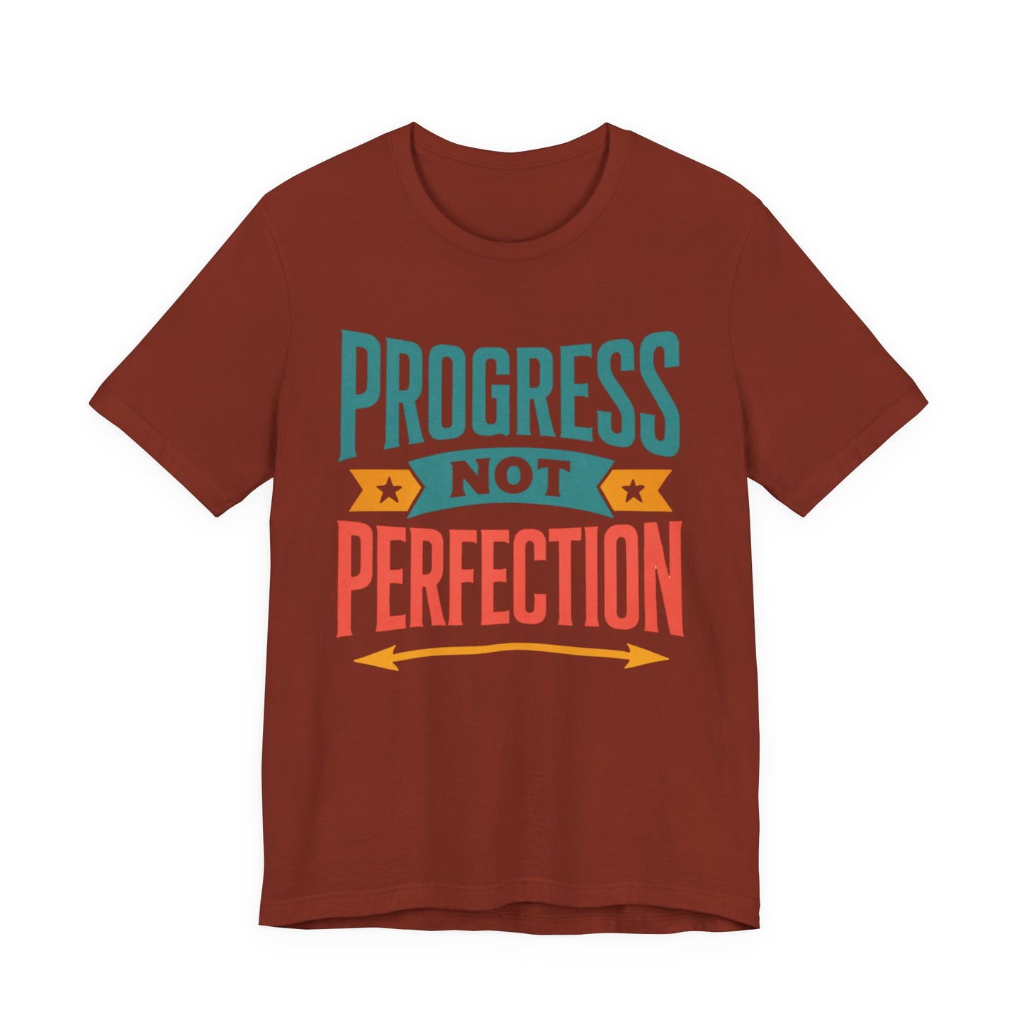 Progress Not Perfection Tee (Color)