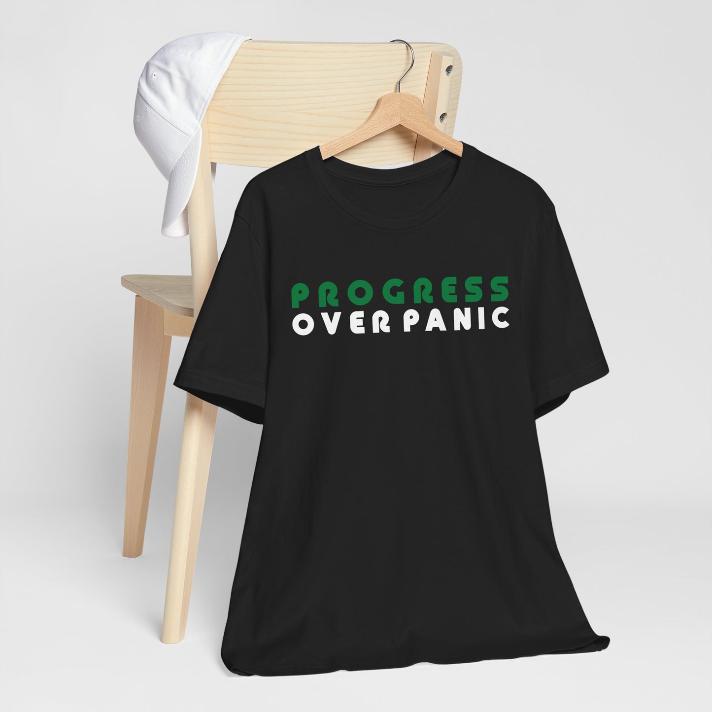 Progress Over Panic Tee