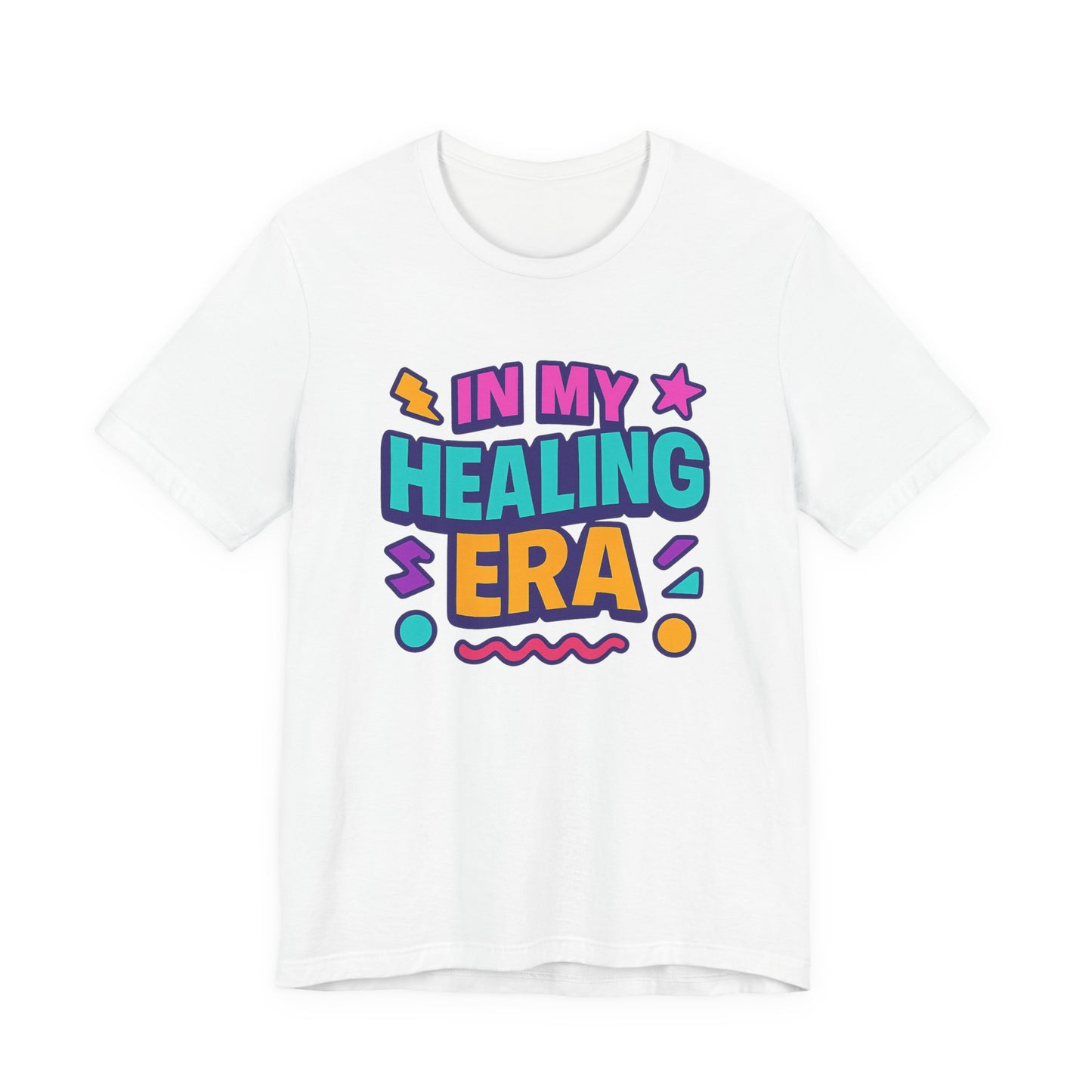 Healing Era Unisex Tee - Positive Vibes Shirt, Mental Health Awareness Gift, Self-Care Apparel, Casual Wear, Wellness T-Shirt
