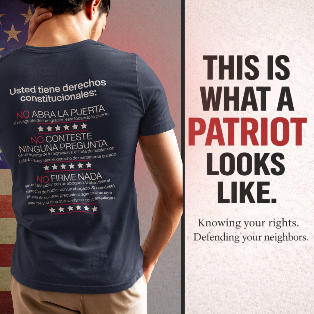 Derechos Constitucionales | Spanish Know Your Rights Tee