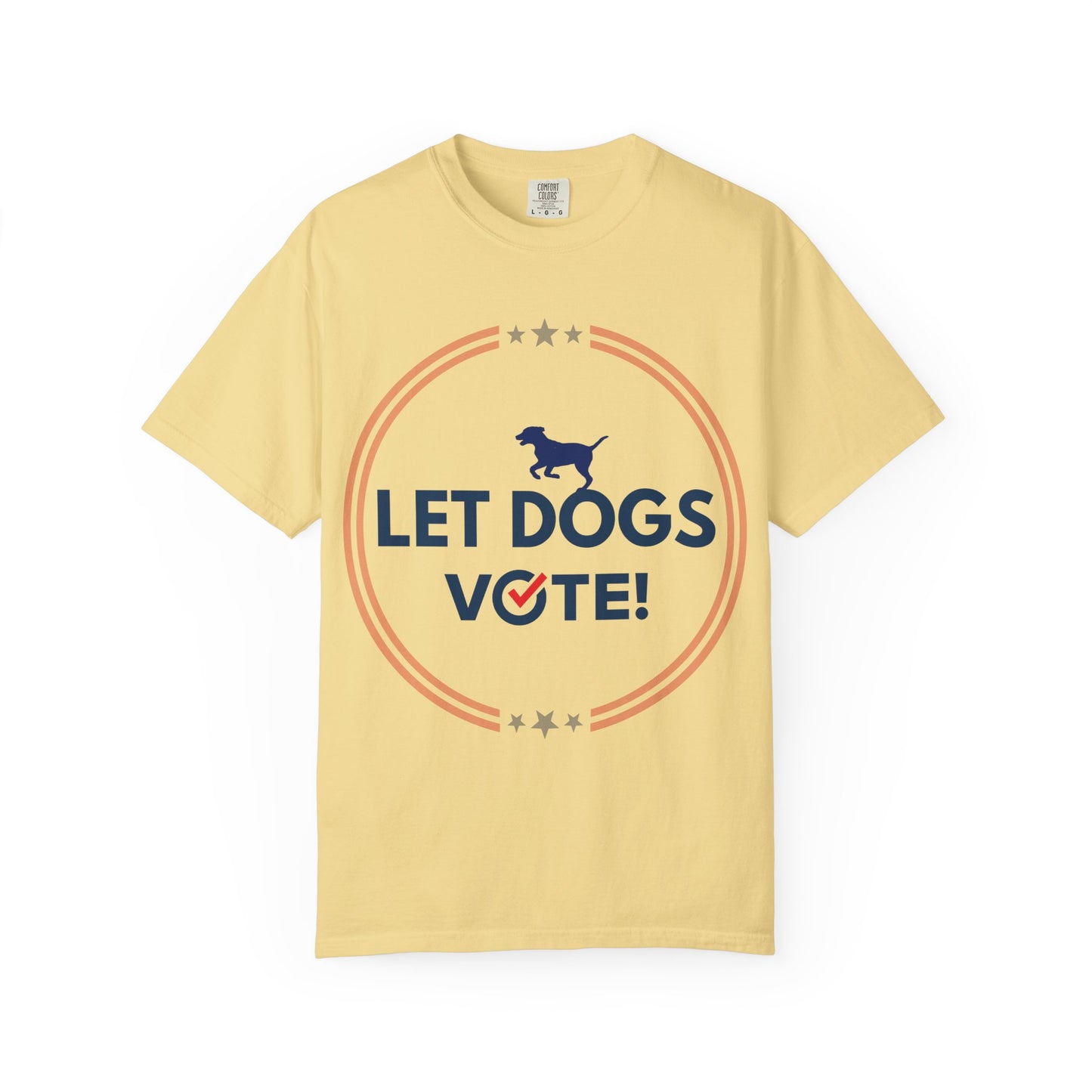 "Let Dogs Vote" T-shirt
