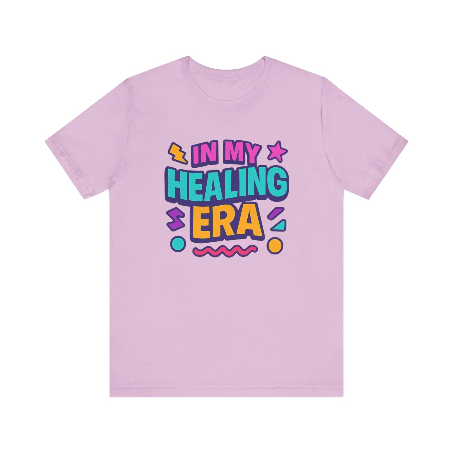 Healing Era Unisex Tee - Positive Vibes Shirt, Mental Health Awareness Gift, Self-Care Apparel, Casual Wear, Wellness T-Shirt