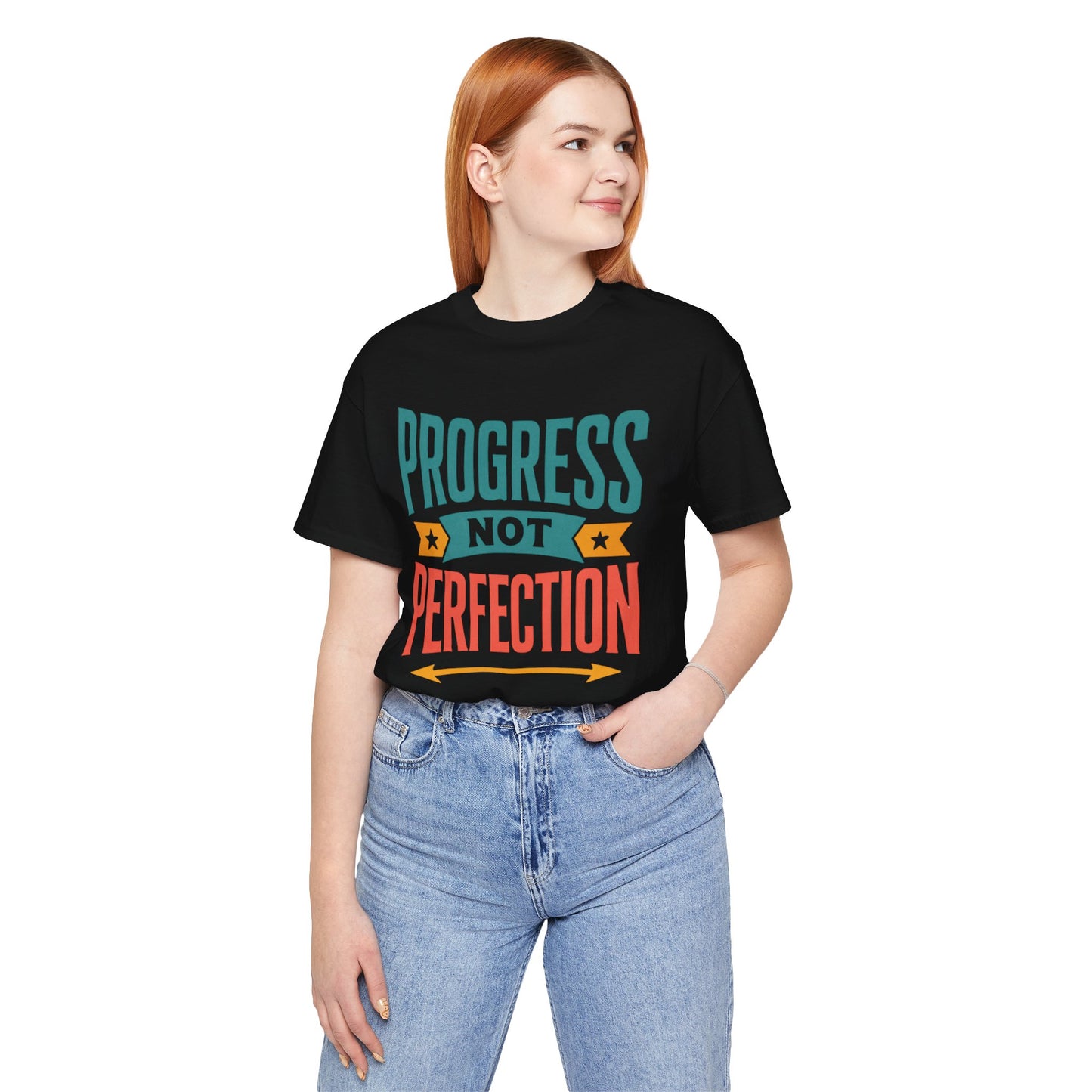 Progress Not Perfection Tee (Color)