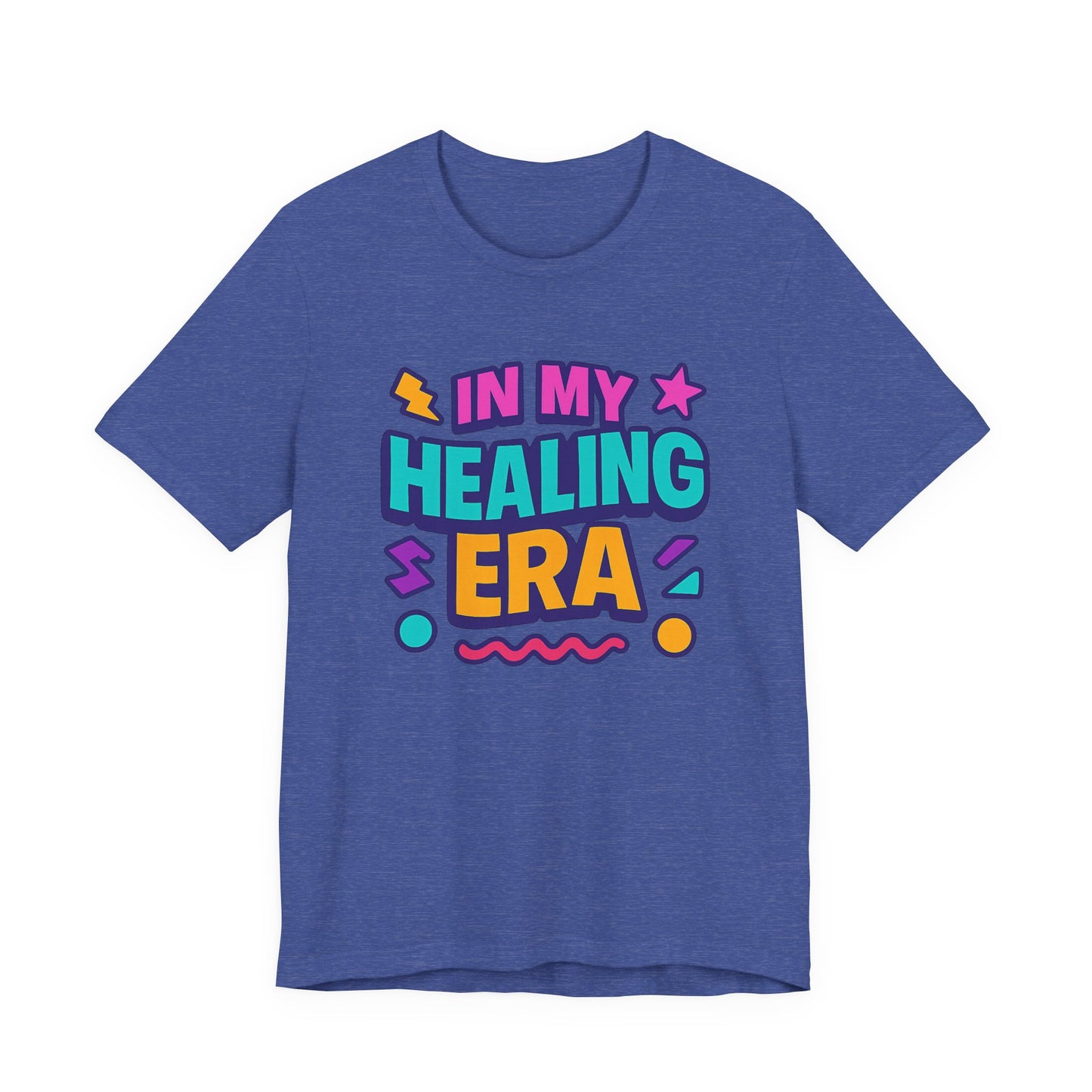 Healing Era Unisex Tee - Positive Vibes Shirt, Mental Health Awareness Gift, Self-Care Apparel, Casual Wear, Wellness T-Shirt