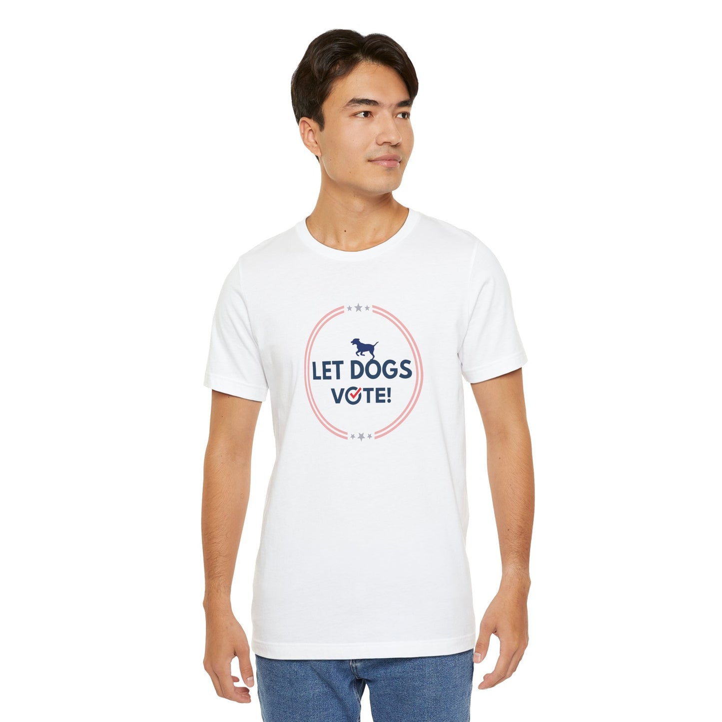 Let Dogs Vote! Tee — Cute Political Dog Voter T-Shirt