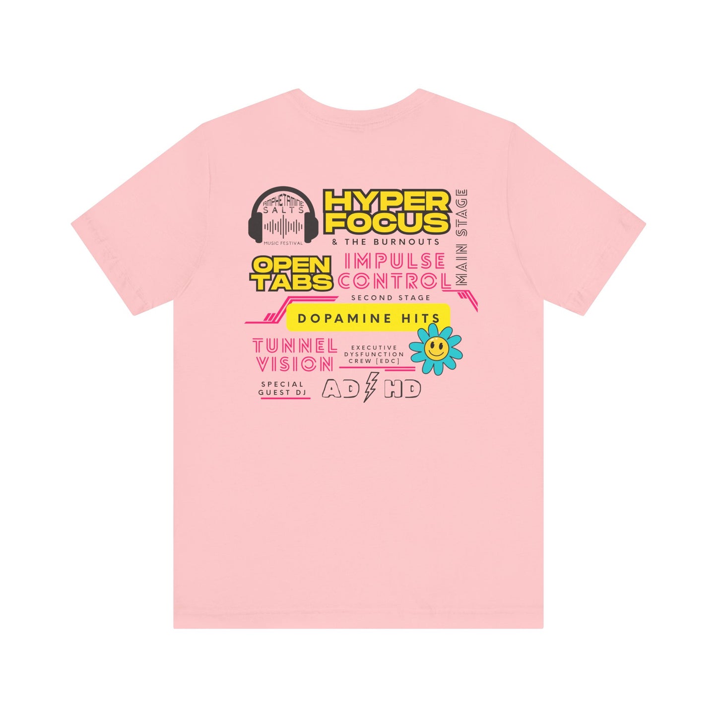 No Worries Tour - Amphetamine Salts Music Festival Shirt