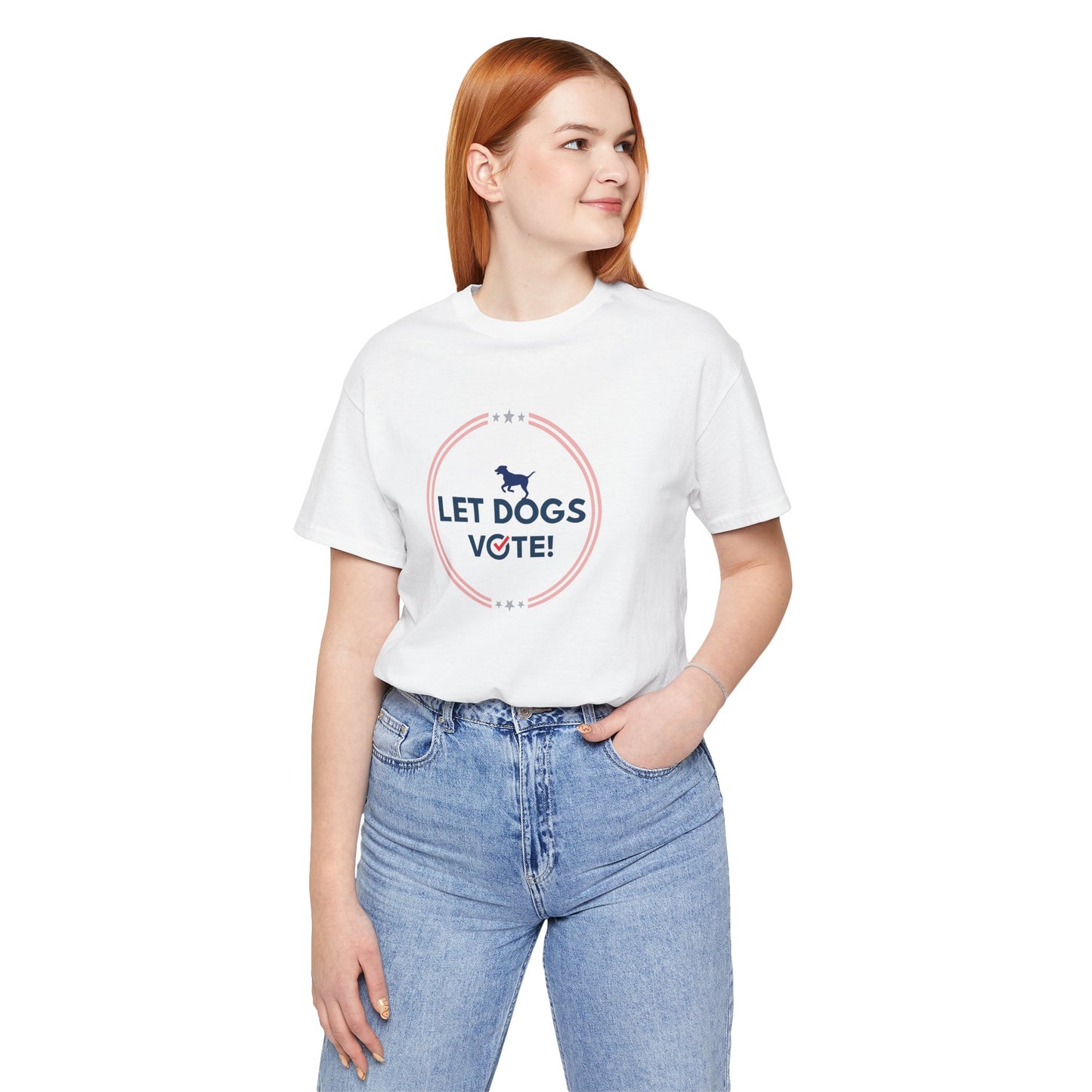 Let Dogs Vote! Tee — Cute Political Dog Voter T-Shirt
