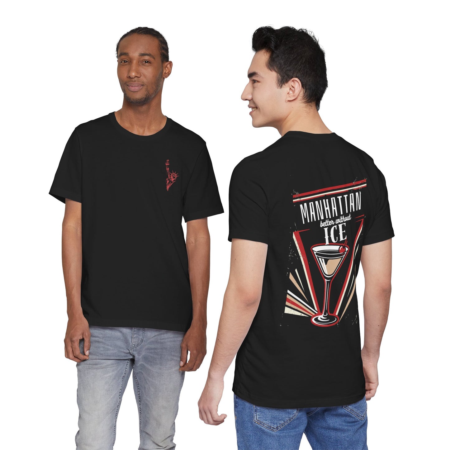 Statue of Liberty "Manhattan - better without ICE" Tee