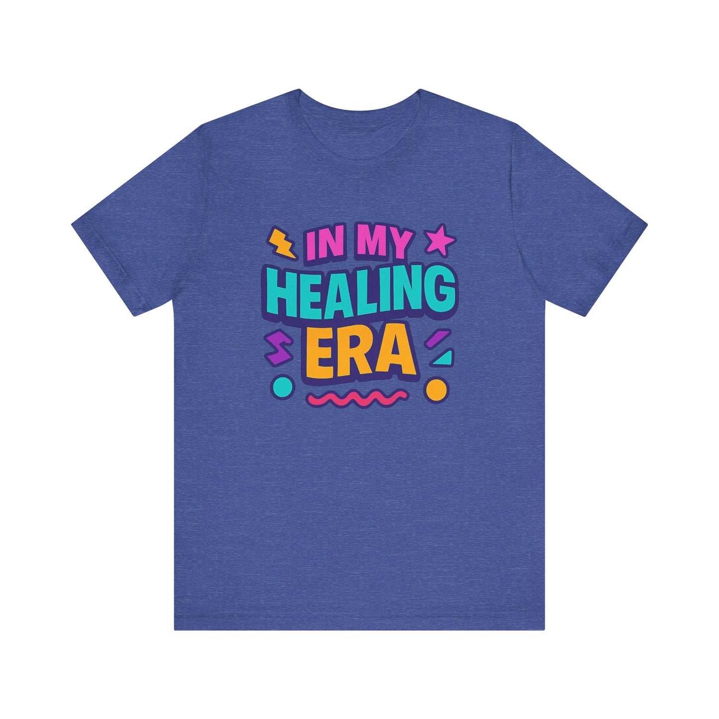 Healing Era Unisex Tee - Positive Vibes Shirt, Mental Health Awareness Gift, Self-Care Apparel, Casual Wear, Wellness T-Shirt