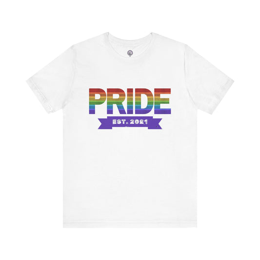 Custom LGBTQ Gift Shirt, Rainbow Date Tee, Queer Birthday Shirt, Personalized Coming Out Anniversary Tee, Chosen Family Pride Top