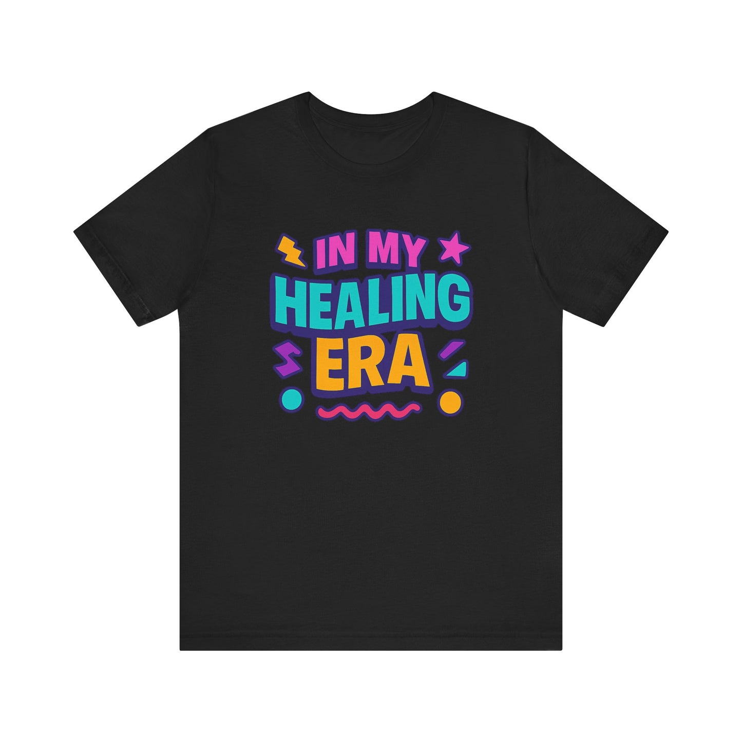 Healing Era Unisex Tee - Positive Vibes Shirt, Mental Health Awareness Gift, Self-Care Apparel, Casual Wear, Wellness T-Shirt