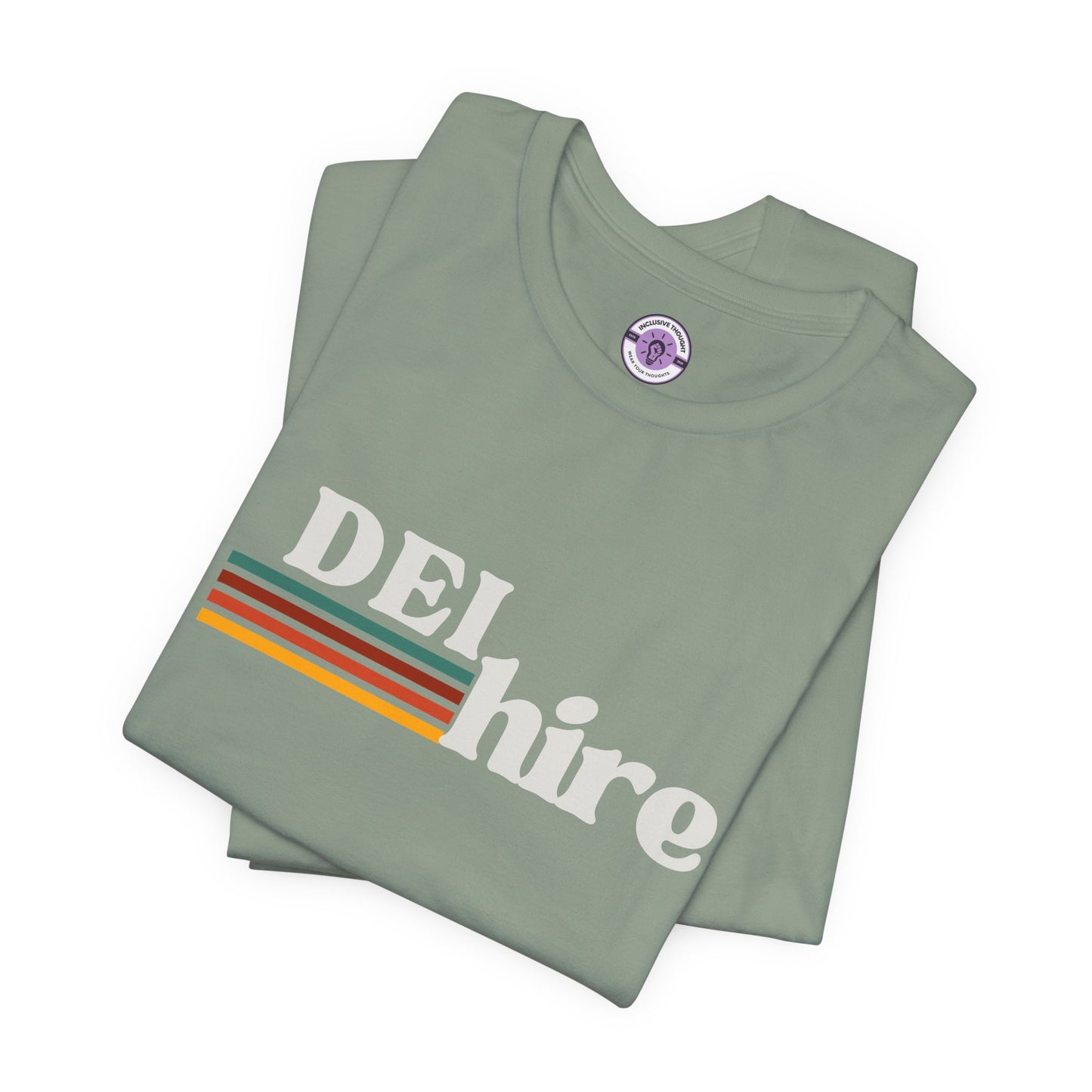 Vintage DEI Hire Graphic Tee, Unisex T-Shirt, Diversity Equity Inclusion Shirt, Retro Tee Shirt, Casual Tee, Jersey T-Shirt