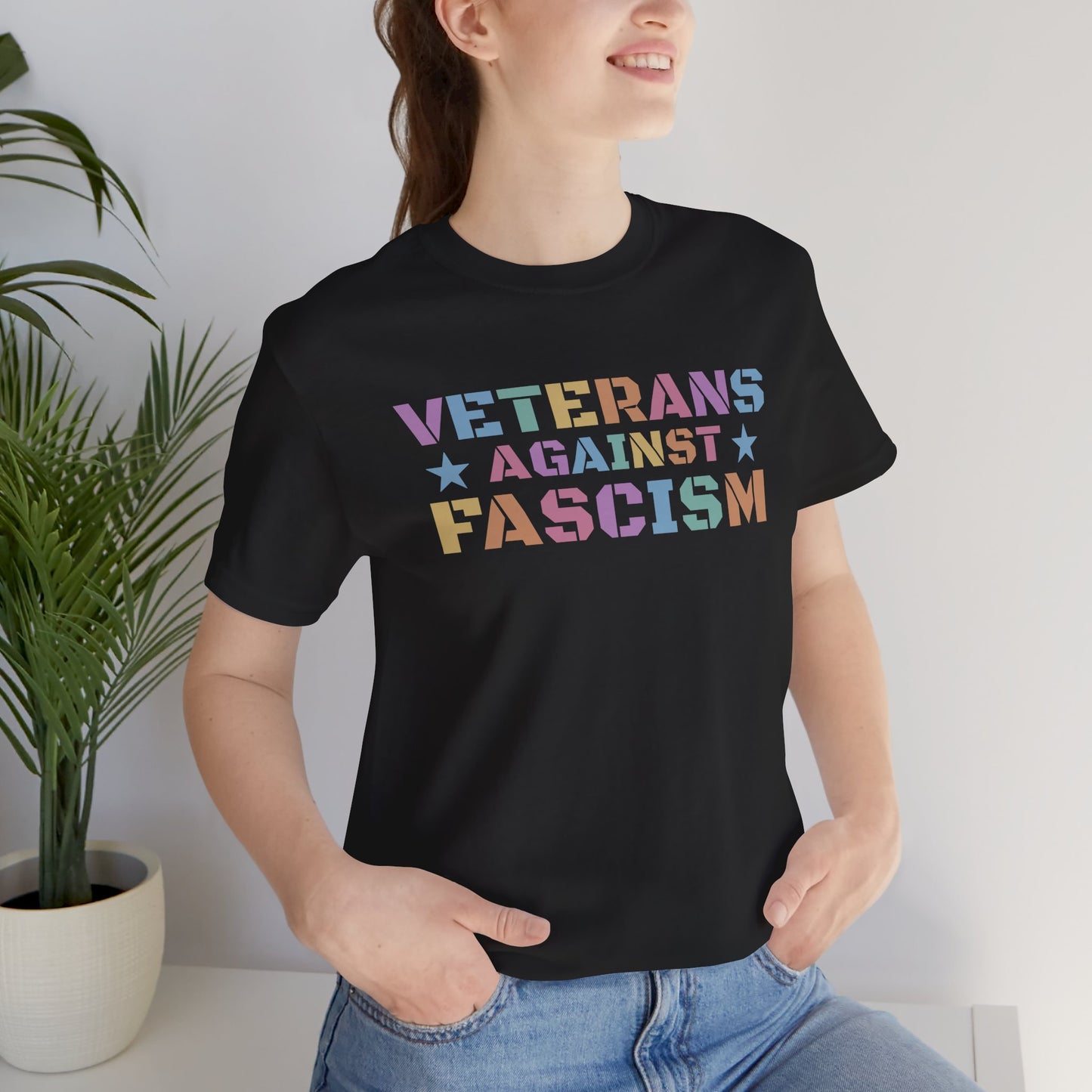 Veterans Against Fascism Tee