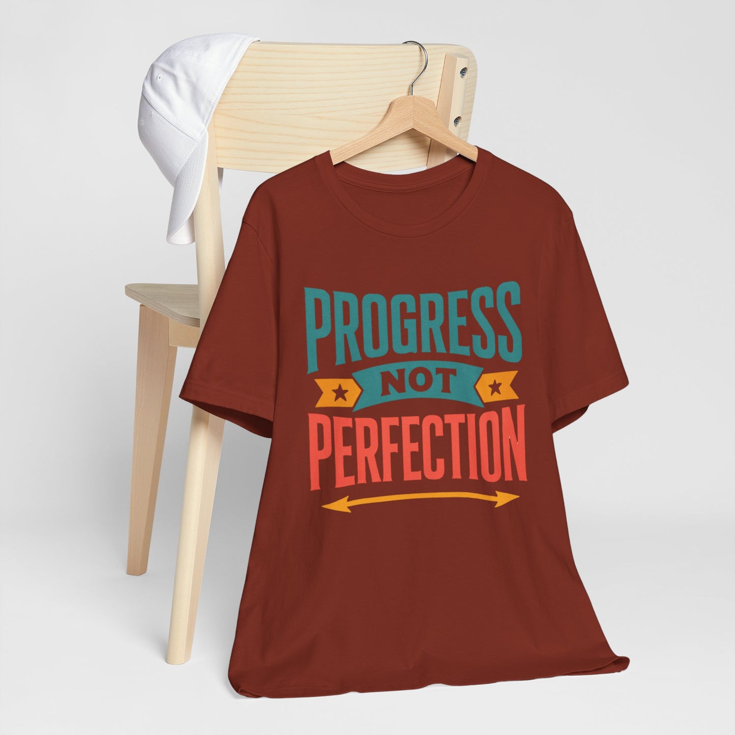 Progress Not Perfection Tee (Color)