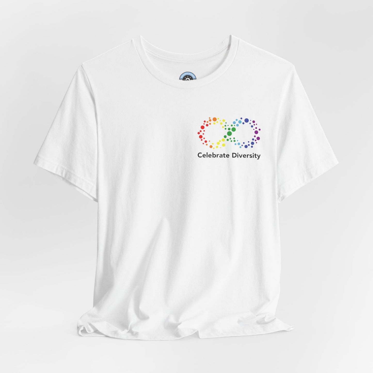 Celebrate Diversity Graphic T-Shirt, Infinity Symbol Tee for Autism Acceptance Month
