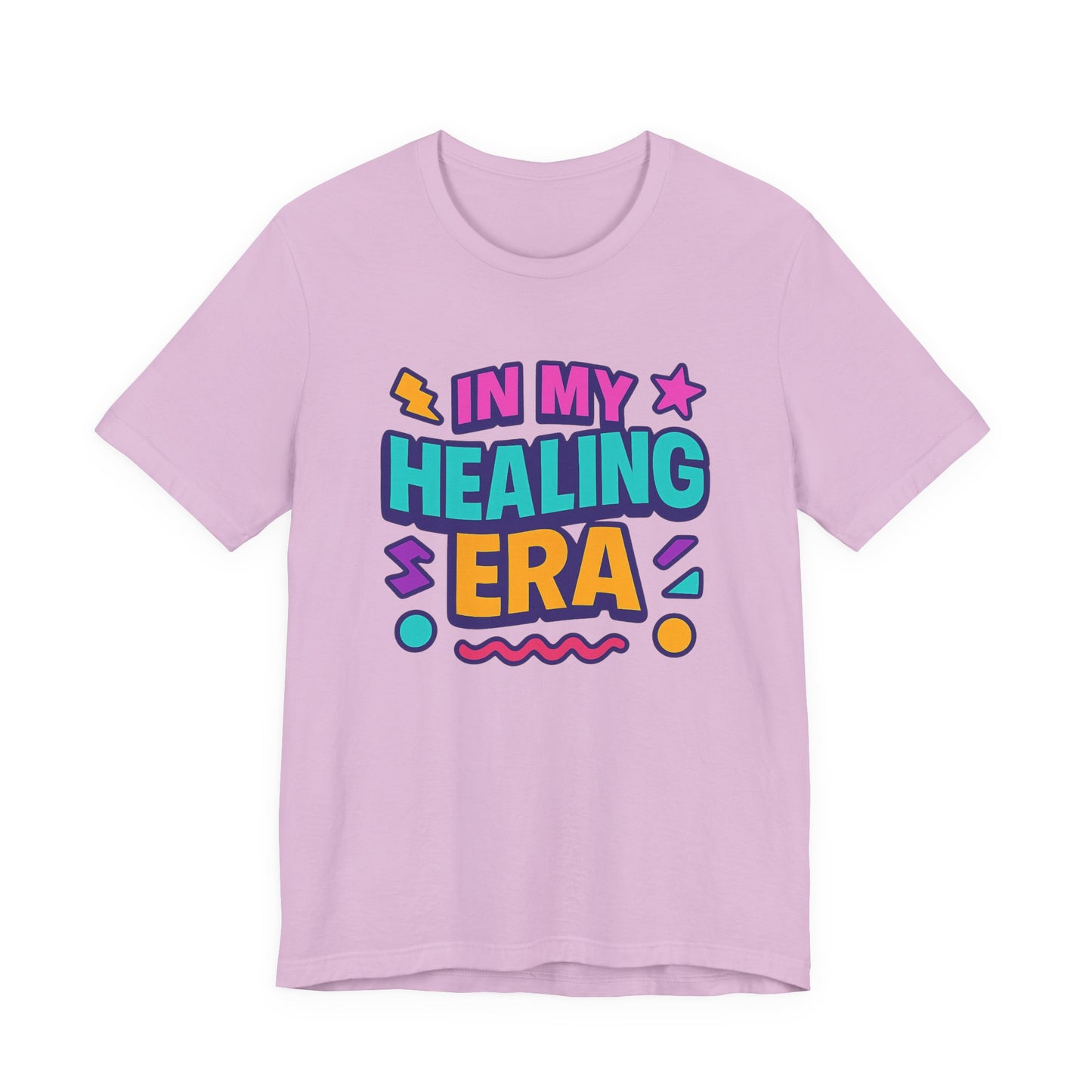 Healing Era Unisex Tee - Positive Vibes Shirt, Mental Health Awareness Gift, Self-Care Apparel, Casual Wear, Wellness T-Shirt