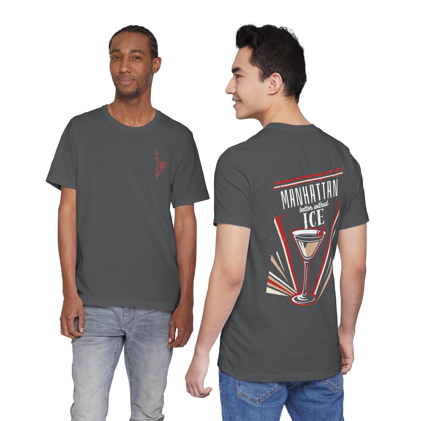 Statue of Liberty "Manhattan - better without ICE" Tee