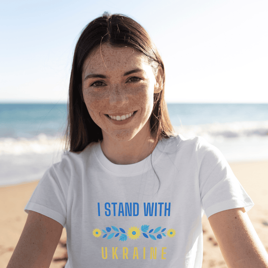 I Stand With Ukraine Graphic Tee