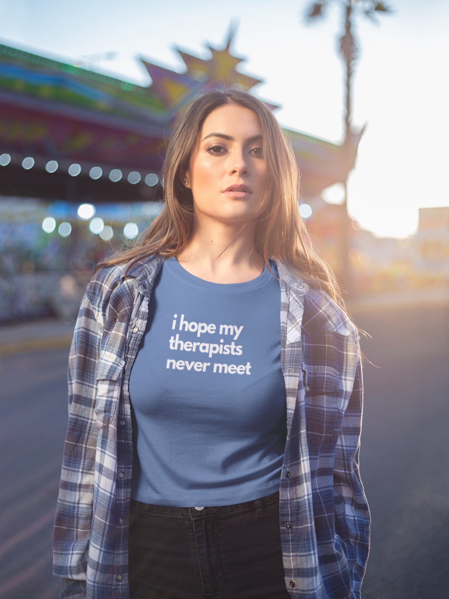 'I Hope My Therapists Never Meet' Graphic Tee
