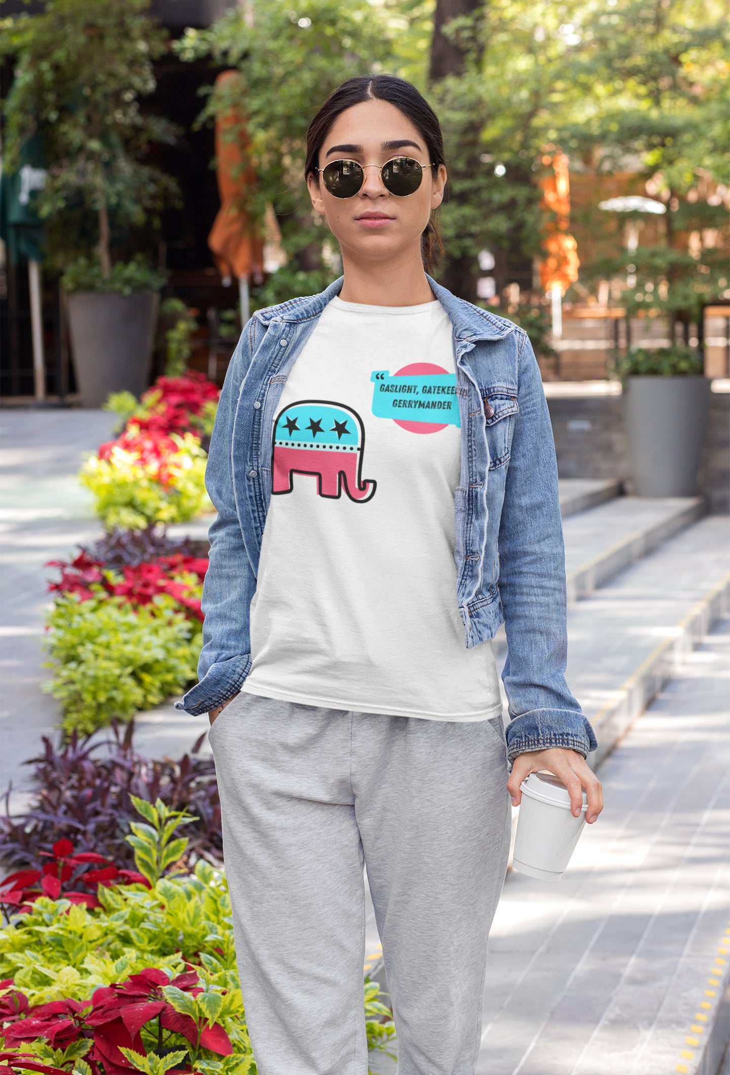 Gaslight, Gatekeep, Gerrymander Graphic Tee