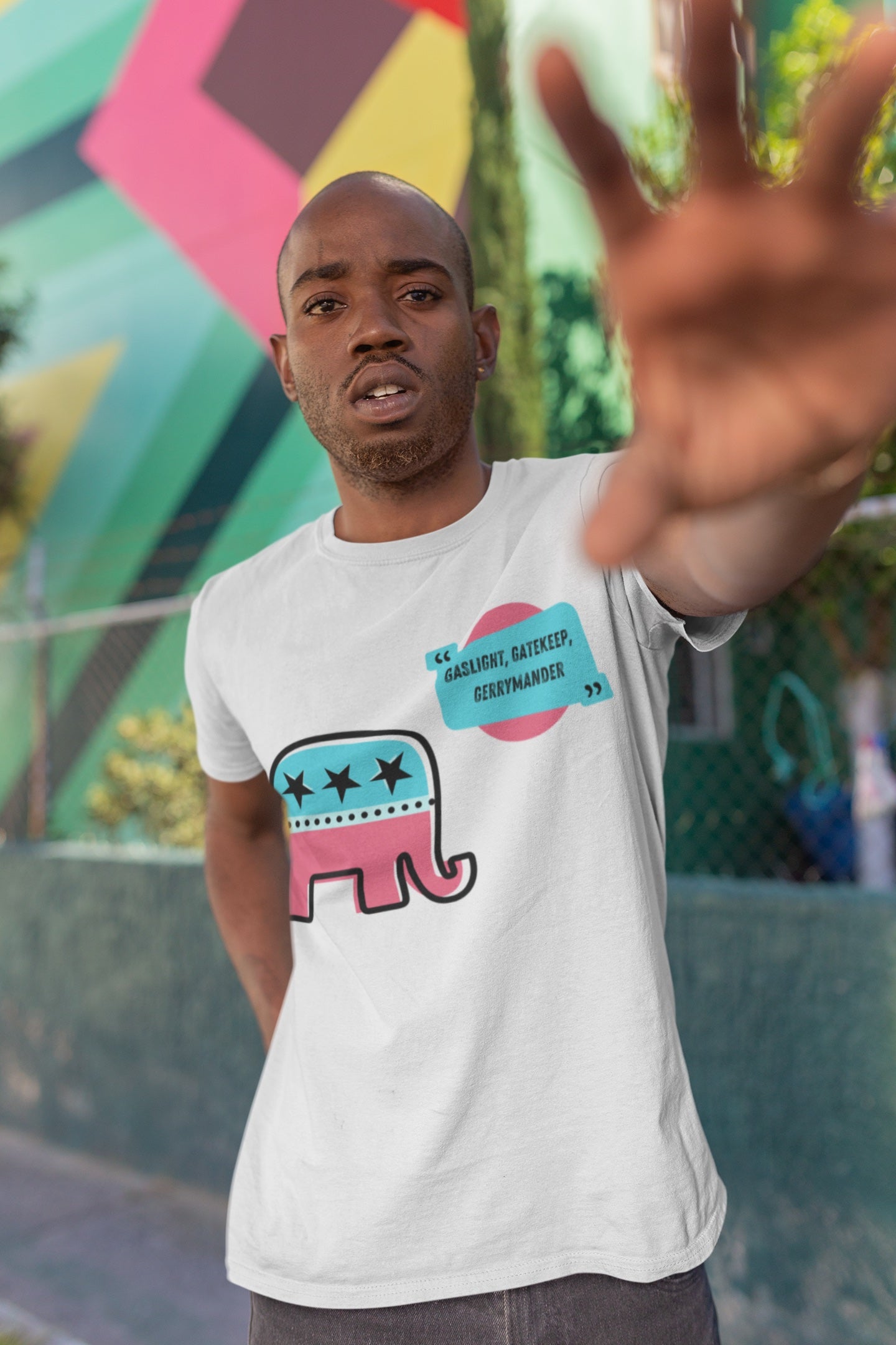 Gaslight, Gatekeep, Gerrymander Graphic Tee