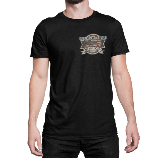 Thoughts and Prayers 2024 US Tour Gun Violence T-Shirt