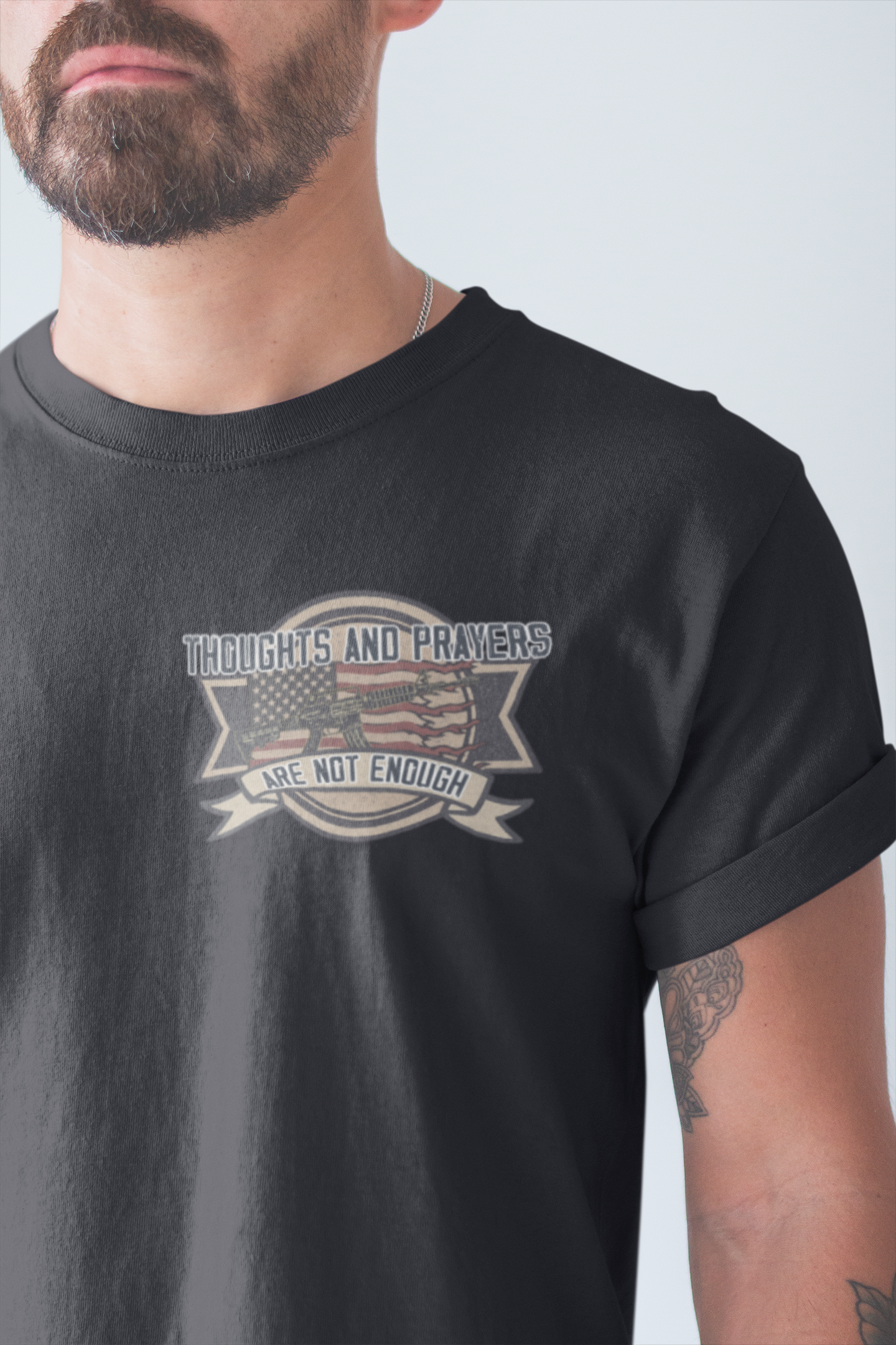 Thoughts and Prayers 2024 US Tour Gun Violence T-Shirt