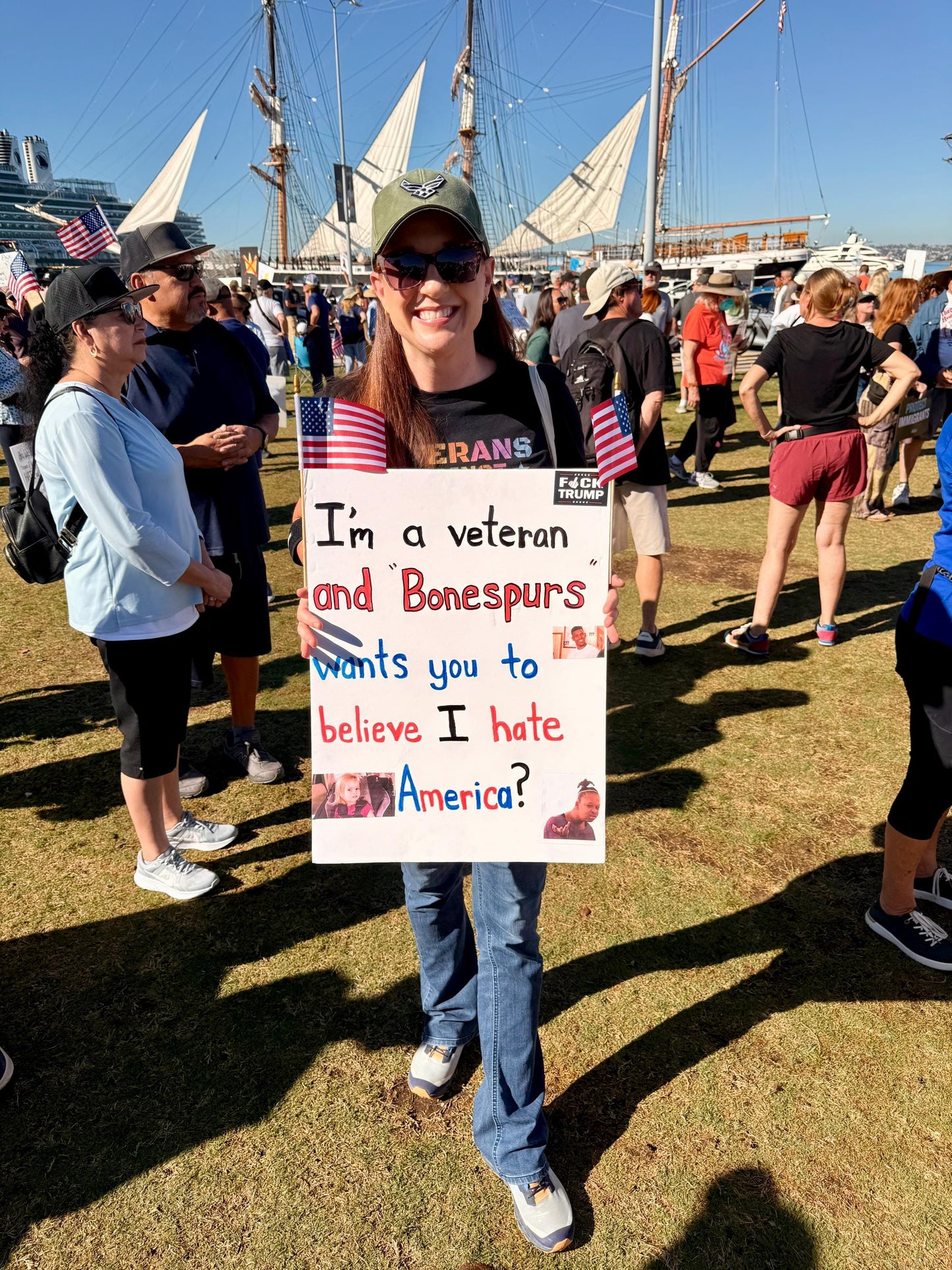 Veterans Against Fascism Tee