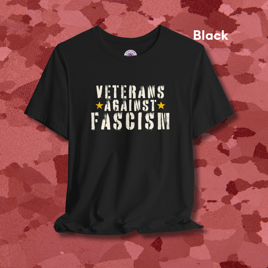 Veterans Against Fascism Protest Tee