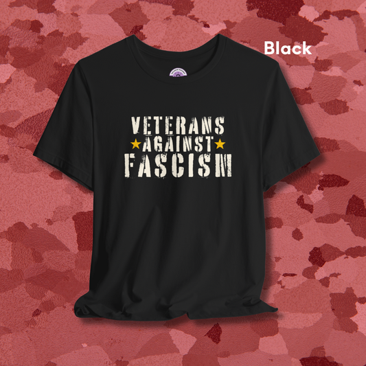 Veterans Against Fascism Protest Tee