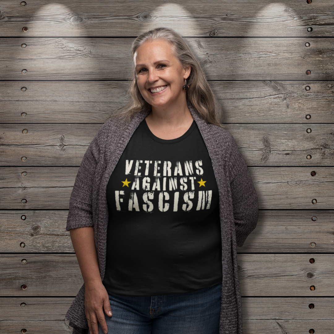 Veterans Against Fascism Protest Tee
