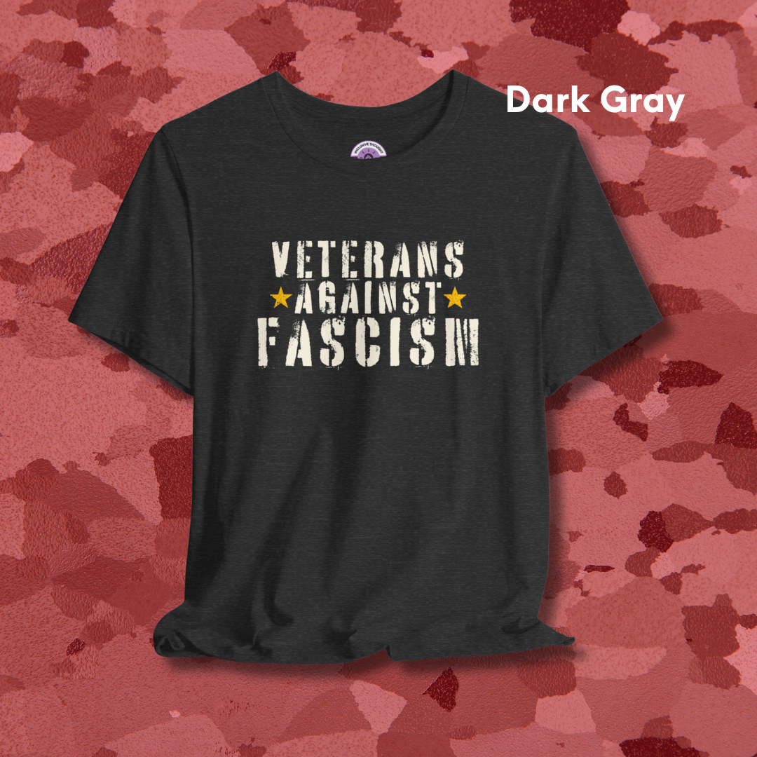 Veterans Against Fascism Protest Tee