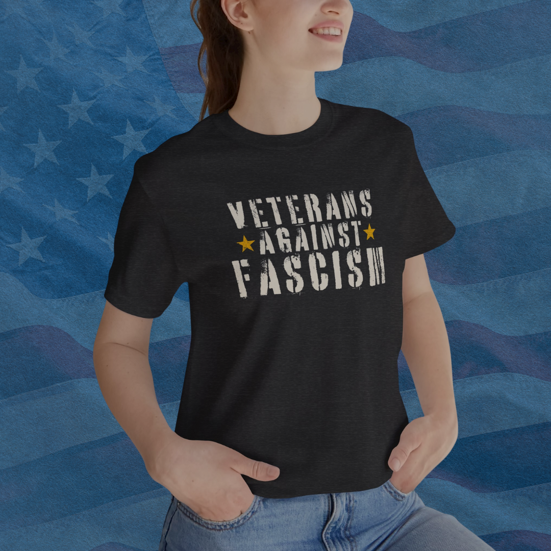 Veterans Against Fascism Protest Tee