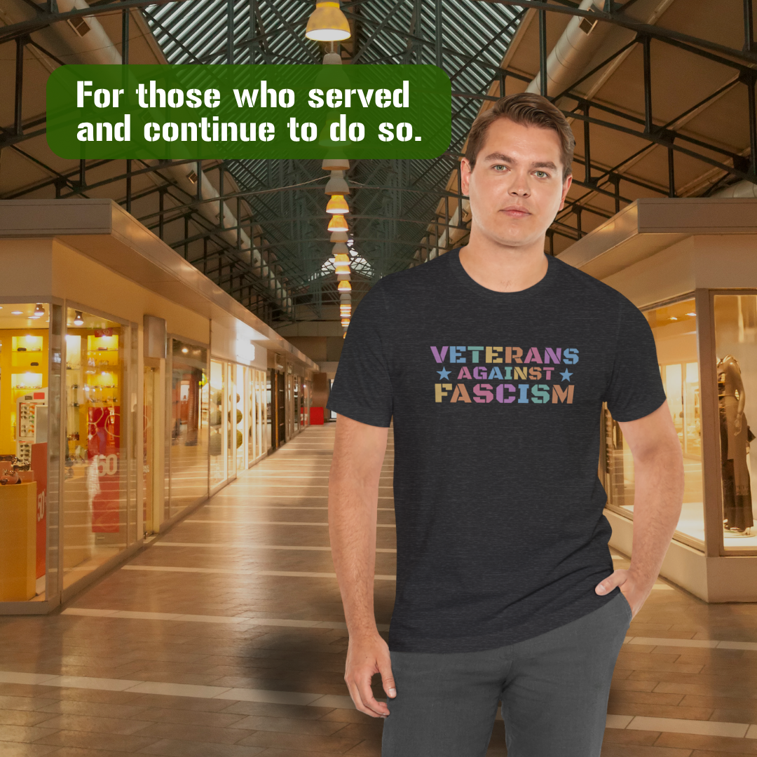 Veterans Against Fascism Tee