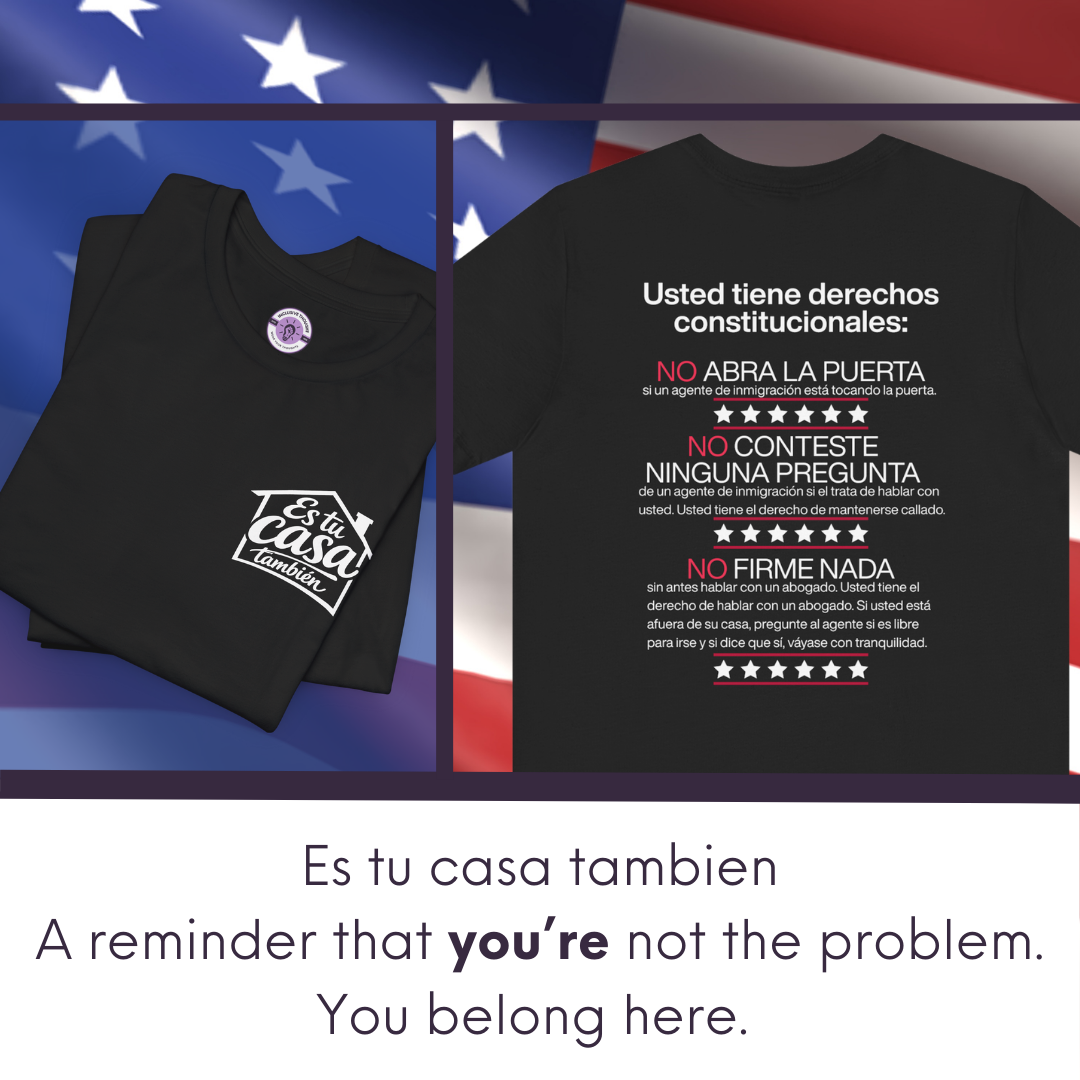 Derechos Constitucionales | Spanish Know Your Rights Tee