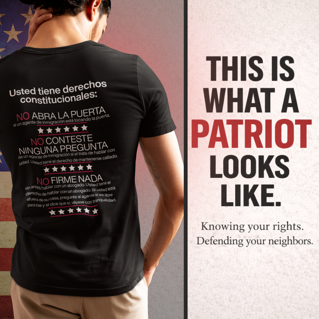 Derechos Constitucionales | Spanish Know Your Rights Tee