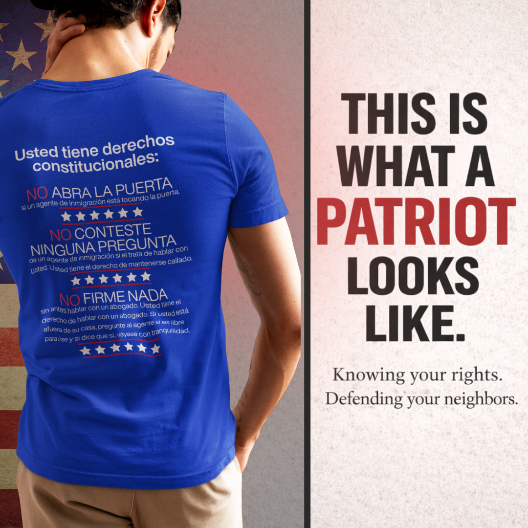 Derechos Constitucionales | Spanish Know Your Rights Tee