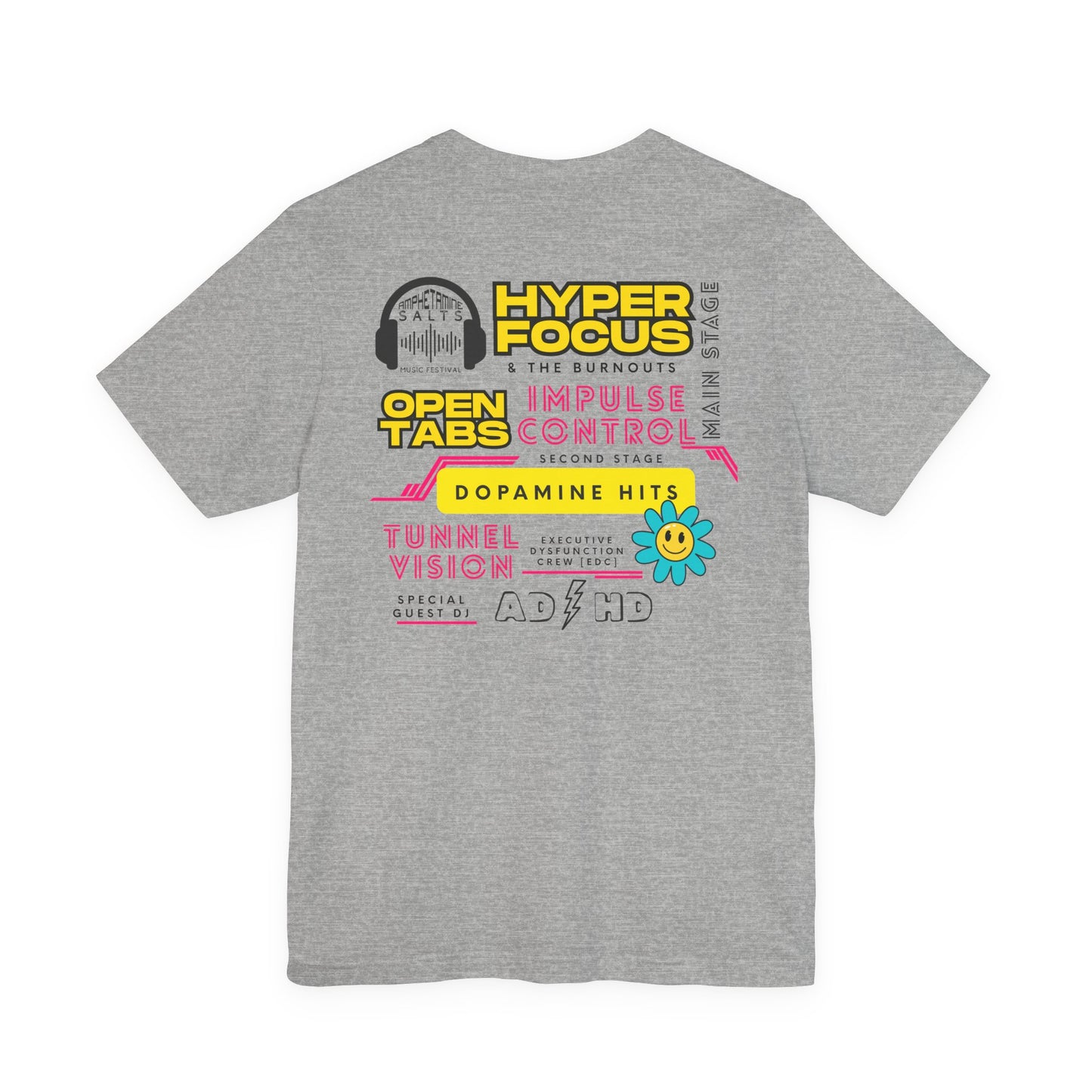 No Worries Tour - Amphetamine Salts Music Festival Shirt