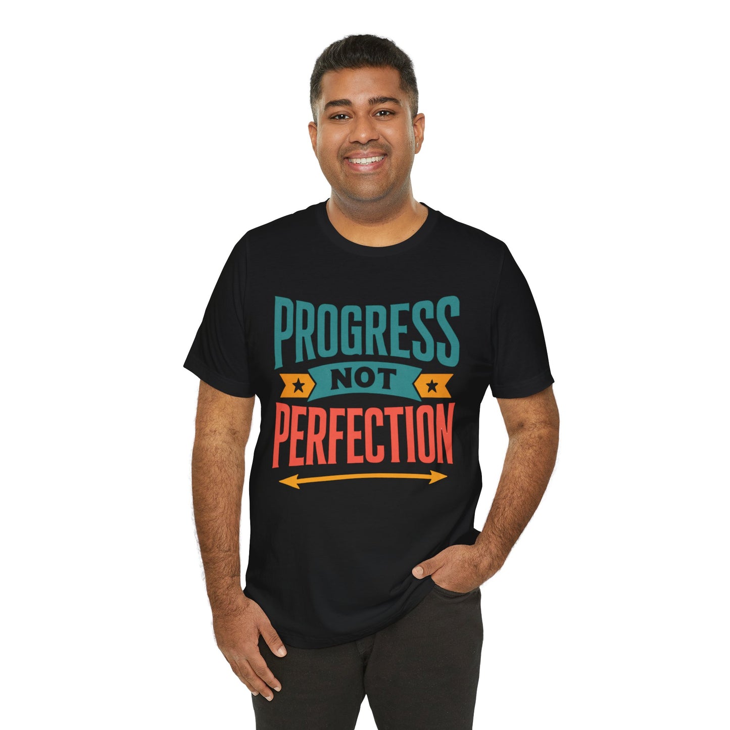 Progress Not Perfection Tee (Color)