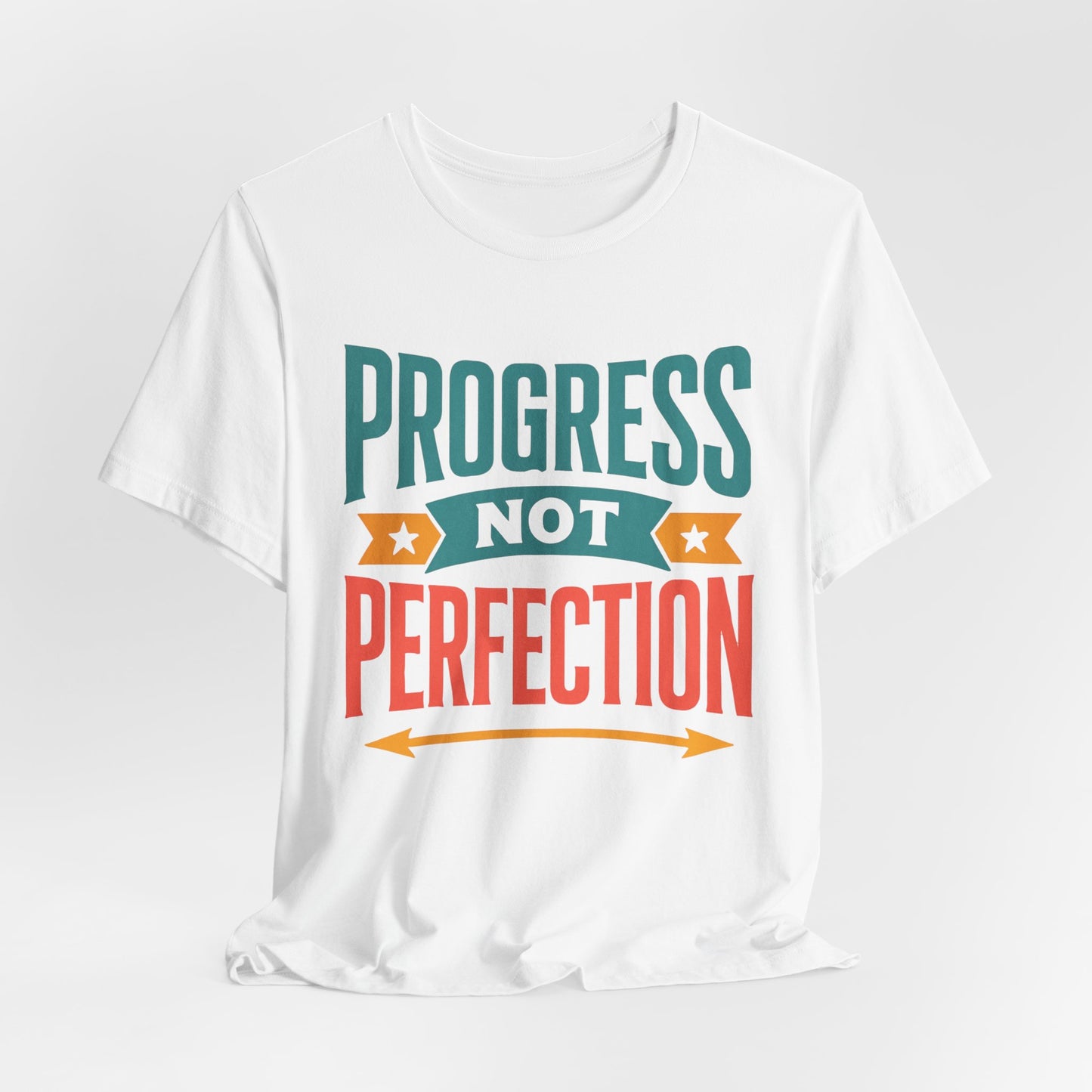 Progress Not Perfection Tee (Color)