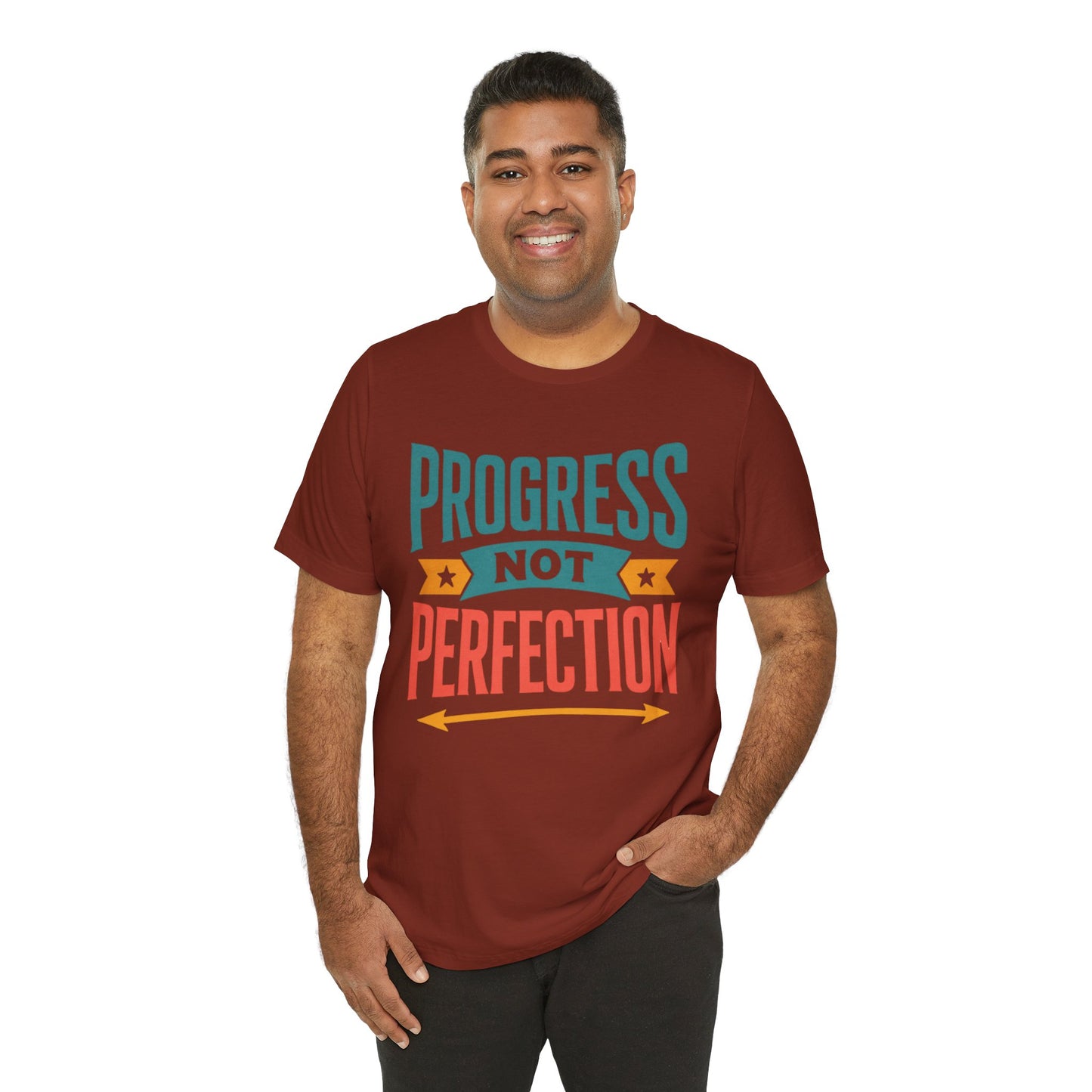 Progress Not Perfection Tee (Color)