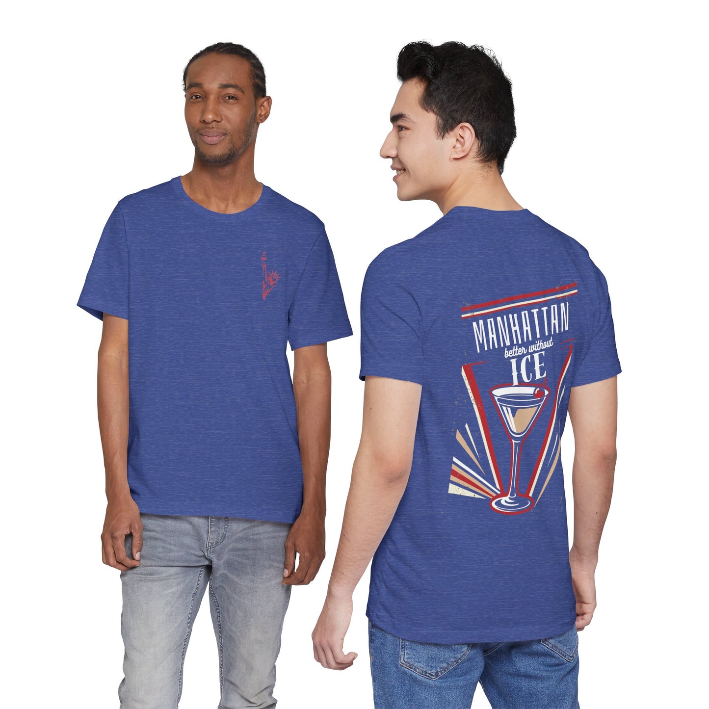 Statue of Liberty "Manhattan - better without ICE" Tee