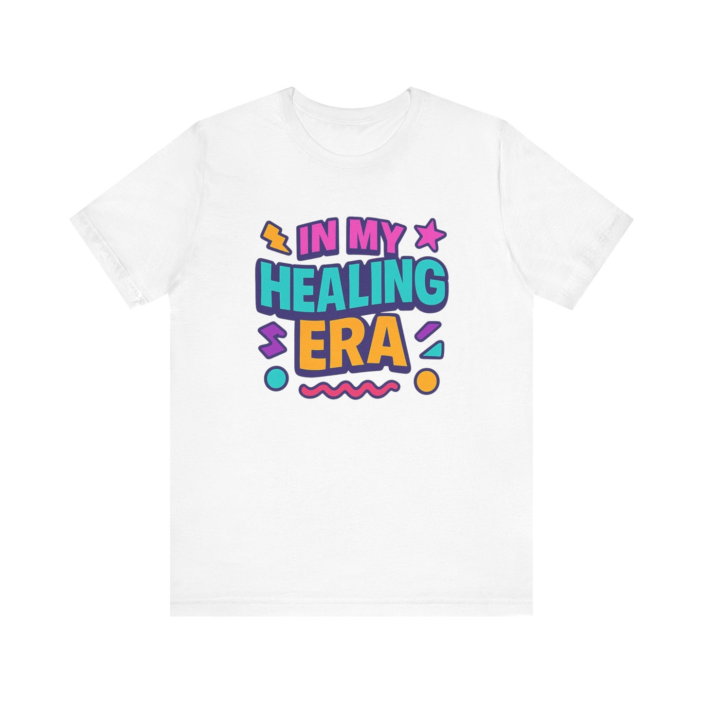 Healing Era Unisex Tee - Positive Vibes Shirt, Mental Health Awareness Gift, Self-Care Apparel, Casual Wear, Wellness T-Shirt