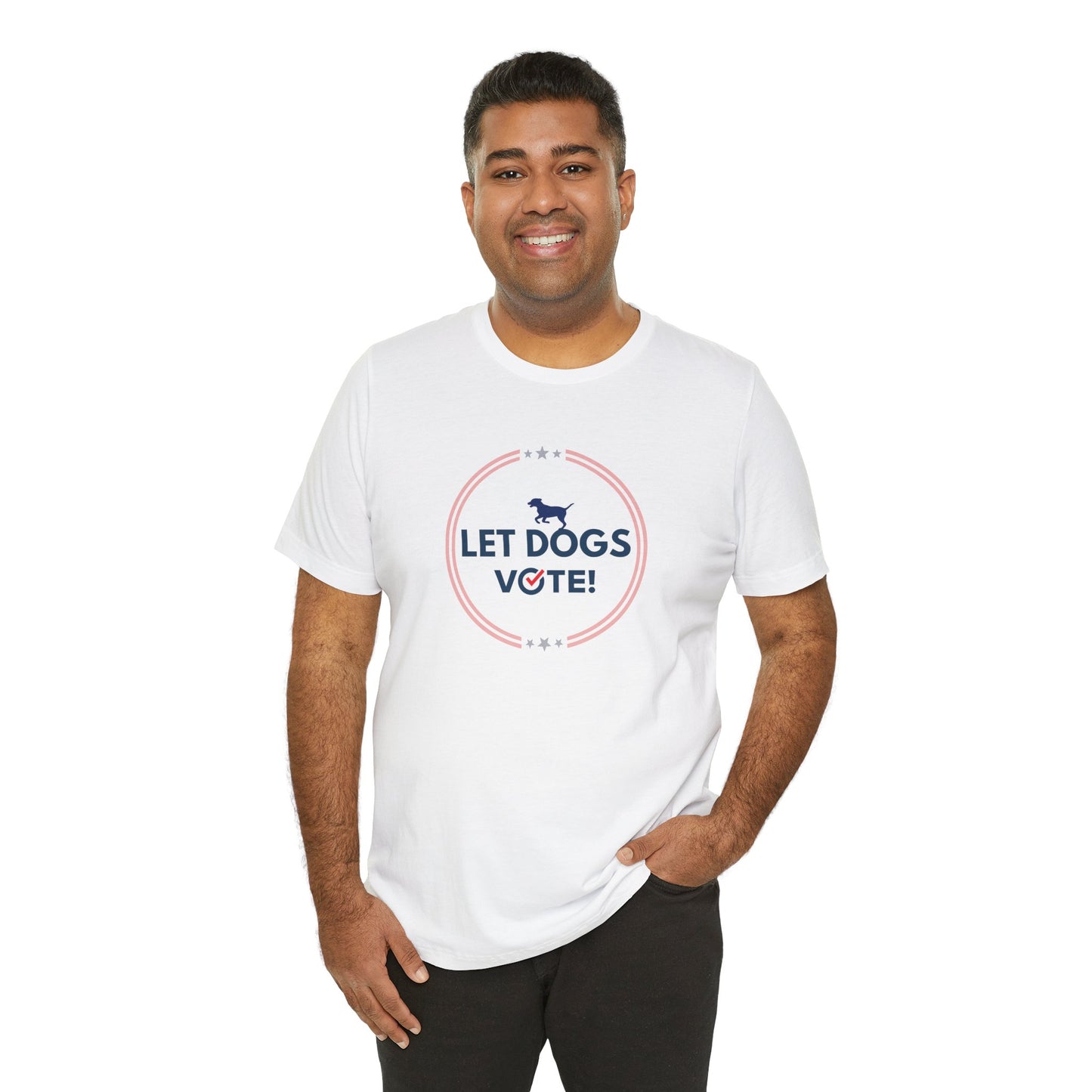 Let Dogs Vote! Tee — Cute Political Dog Voter T-Shirt