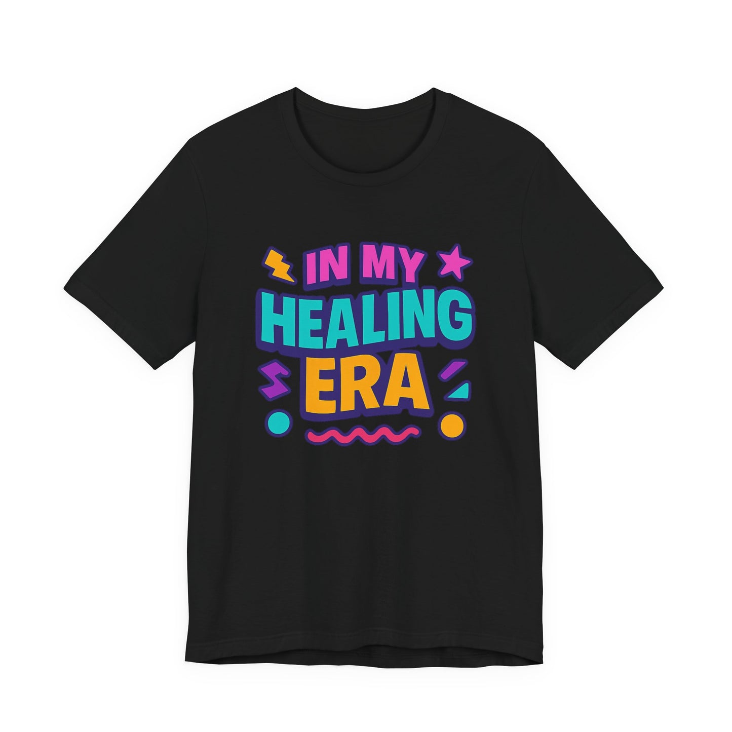 Healing Era Unisex Tee - Positive Vibes Shirt, Mental Health Awareness Gift, Self-Care Apparel, Casual Wear, Wellness T-Shirt